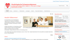 Desktop Screenshot of cardio-gruenstadt.de