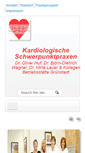 Mobile Screenshot of cardio-gruenstadt.de